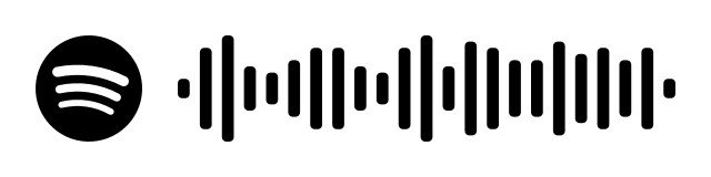 Spotify code for the Hide & Seek playlist — open Spotify, tap search, then the camera icon, and scan this